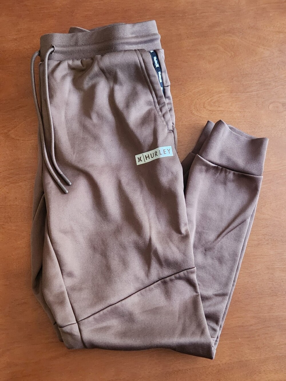 Hurley Mens Brown Joggers Size Small